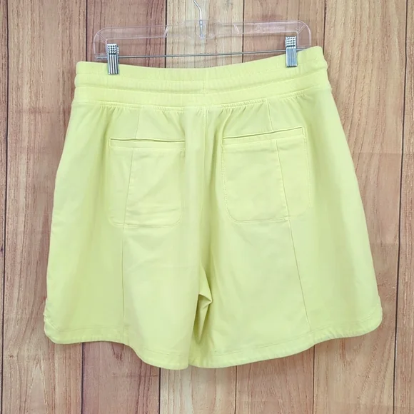 ATHLETA Farallon Midi Short, Yellow Sz L - Picture 4 of 7
